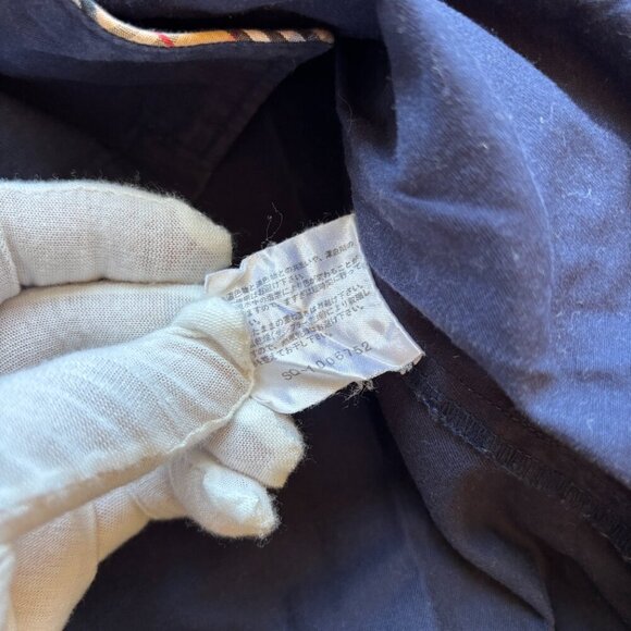 Vintage Burberrys Men’s Plaid Trim Pajama Top - L - Picture 11 of 12